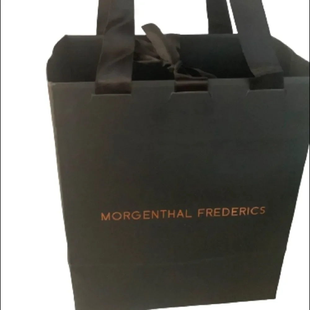 Morganthal Frederics Empty Paper Shopping Bag Ribbon